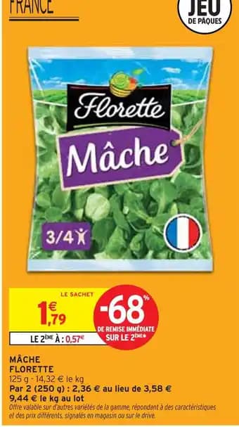FLORETTE Mâche