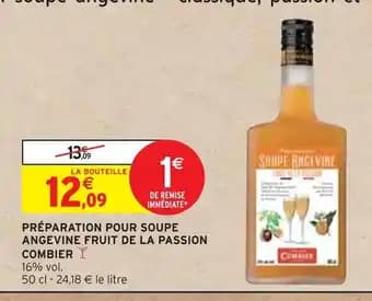 COMBIER Préparation pour soupe angevine fruit de la passion