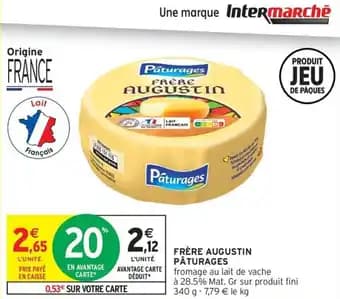 PÂTURAGES Frère augustin 340 g