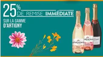 D'ARTIGNY 25% de remise immédiate sur la gamme D'ARTIGNY