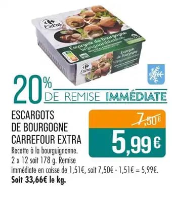 Promotion Exclusives de 6
Escargots de bourgogne : Découvrez l'Offre incontournable