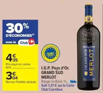 Promotion Exclusives de 13
            
        
        Merlot : Découvrez l'Offre incontournable