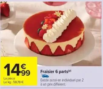 Promotion Exclusives de 16
            
        
        Fraisier : Découvrez l'Offre incontournable