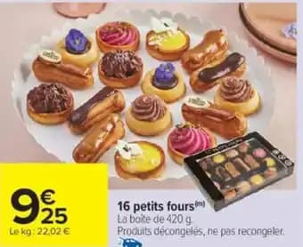 Promotion Exclusives de 6
            
        
        Petits fours : Découvrez l'Offre incontournable