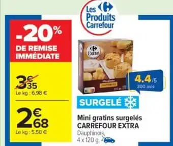 Promotion Exclusives de 7
Gratins surgelés : Découvrez l'Offre incontournable