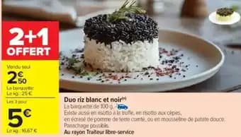 Promotion Exclusives de 2
            
        
        Riz noir : Découvrez l'Offre incontournable