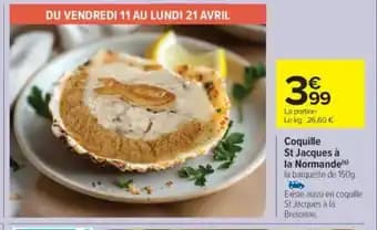 Promotion Exclusives de 23
St jacques : Découvrez l'Offre incontournable