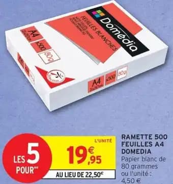 Promotion Exclusives de 13
500 feuilles a4 : Découvrez l'Offre incontournable