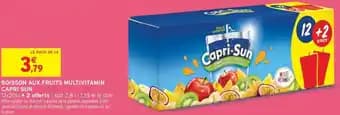 Boisson aux fruits multivitamin capri sun 20 cl
