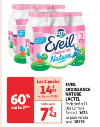 Promotion Exclusives de 2
Eveil croissance nature : Découvrez l'Offre incontournable
