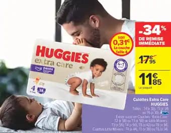 HUGGIES Culottes Extra Care