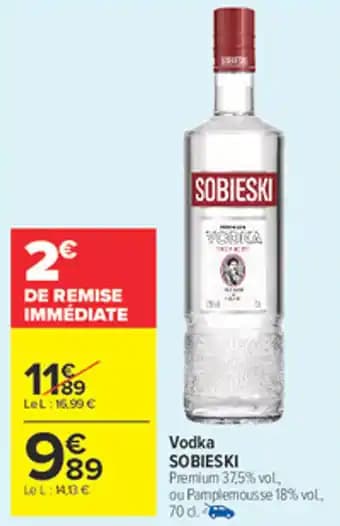 Promotion Exclusives de 2
            
        
        Sobieski : Découvrez l'Offre incontournable