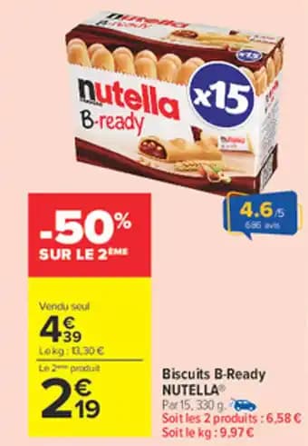 Promotion Exclusives de 6
            
        
        B ready : Découvrez l'Offre incontournable