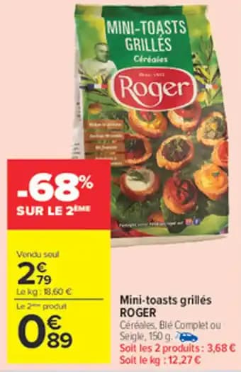 Promotion Exclusives de 13
            
        
        Roger : Découvrez l'Offre incontournable