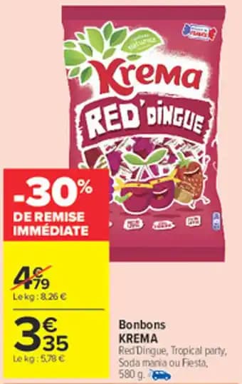KREMA Bonbons 580 g