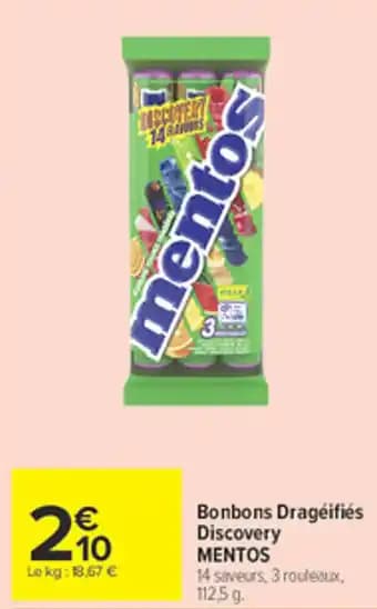 Promotion Exclusives de 2
            
        
        Mentos : Découvrez l'Offre incontournable