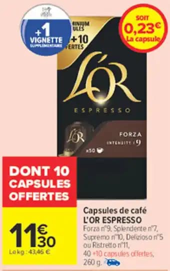 Promotion Exclusives de 33
            
        
        Capsules café : Découvrez l'Offre incontournable
