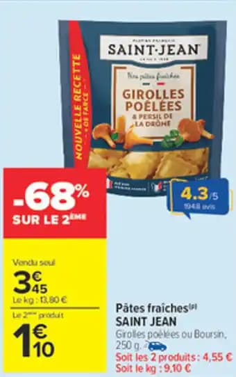 Promotion Exclusives de 11
            
        
        Pâtes fraîches : Découvrez l'Offre incontournable