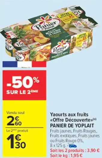 Promotion Exclusives de 14
            
        
        Yaourts : Découvrez l'Offre incontournable