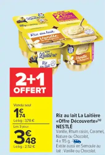 Promotion Exclusives de 77
            
        
        Riz : Découvrez l'Offre incontournable