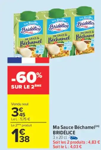 Promotion Exclusives de 4
            
        
        Sauce béchamel : Découvrez l'Offre incontournable