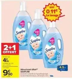 Soupline - adoucissant dilué