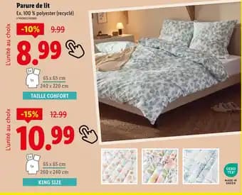 Promotion Exclusives de 10
Parure de lit : Découvrez l'Offre incontournable