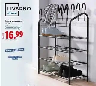 LIVARNO HOME Étagère à chaussures