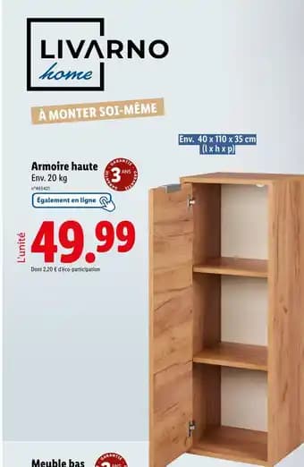 LIVARNO home Armoire haute