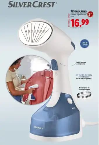 SILVERCREST Défroisseur à main