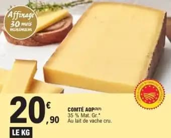 Promotion Exclusives de 25
            
        
        Comte aop : Découvrez l'Offre incontournable