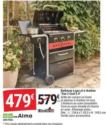 Promotion Exclusives de 11
Barbecue à gaz : Découvrez l'Offre incontournable