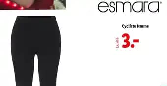 ESMARA Cycliste femme