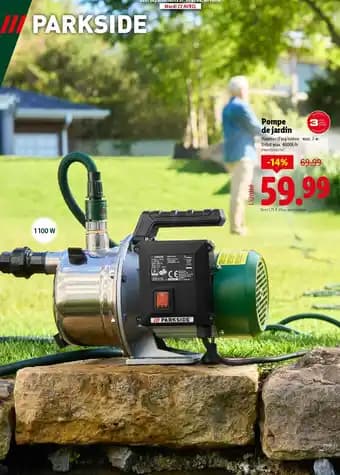 PARKSIDE Pompe de jardin