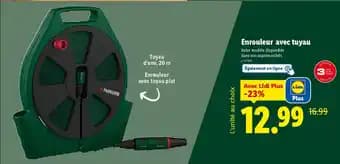 PARKSIDE Enrouleur avec tuyau