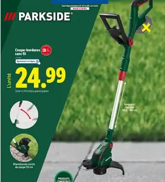 Promotion Exclusives de 4
Coupe bordures sans fil : Découvrez l'Offre incontournable