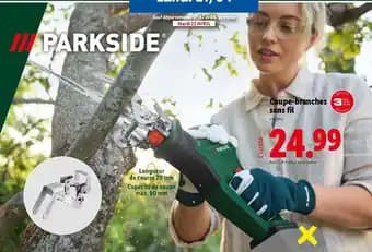 PARKSIDE Coupe-branches sans fil