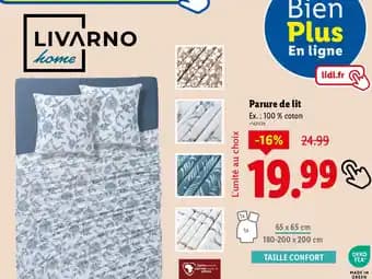 LIVARNO HOME Parure de lit