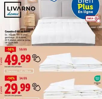Promotion Exclusives de 1
Duvet : Découvrez l'Offre incontournable