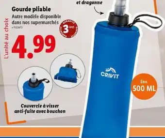 Gourde pliable 500 ml