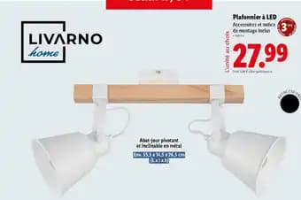 LIVARNO HOME Plafonnier à LED