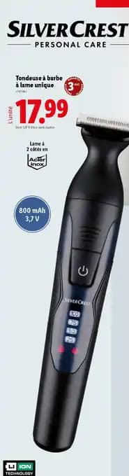 Promotion Exclusives de 1
Tondeuse à barbe : Découvrez l'Offre incontournable