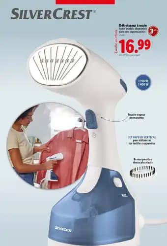 Promotion Exclusives de 1
Defroisseur à main : Découvrez l'Offre incontournable