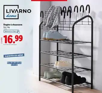LIVARNO HOME Étagère à chaussures