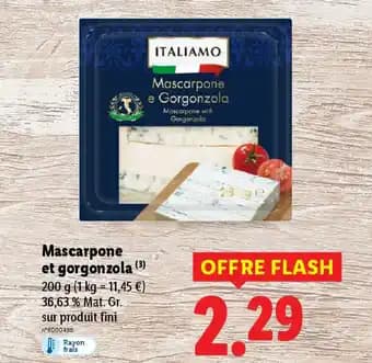 ITALIAMO Mascarpone with Gorgonzola 200 g