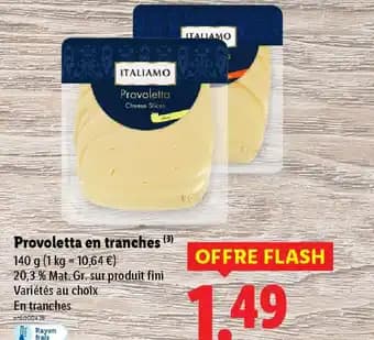 Provoletta en tranches 140 g