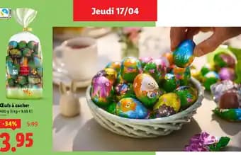 Œufs à cacher 400 g