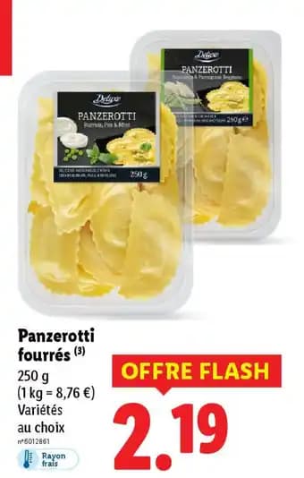 Panzerotti fourrés 250 g