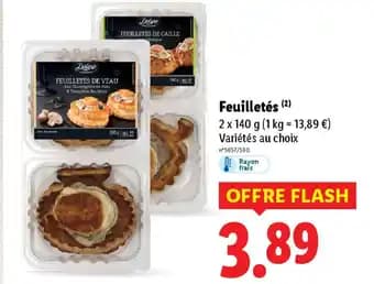 Feuilletés 2 x 140 g