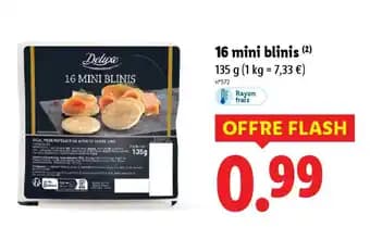 Promotion Exclusives de 18
Blinis : Découvrez l'Offre incontournable
